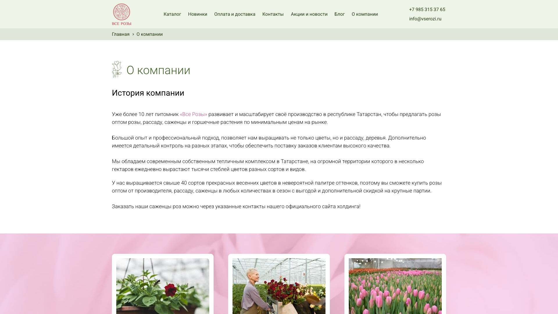 О компании